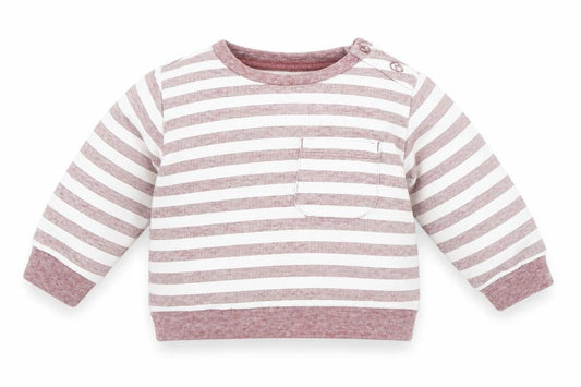 Matalan Baby White Striped  Pullover Jumper Size 3-6 Months