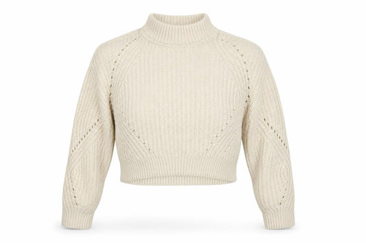 H&M Womens White   Pullover Jumper Size M