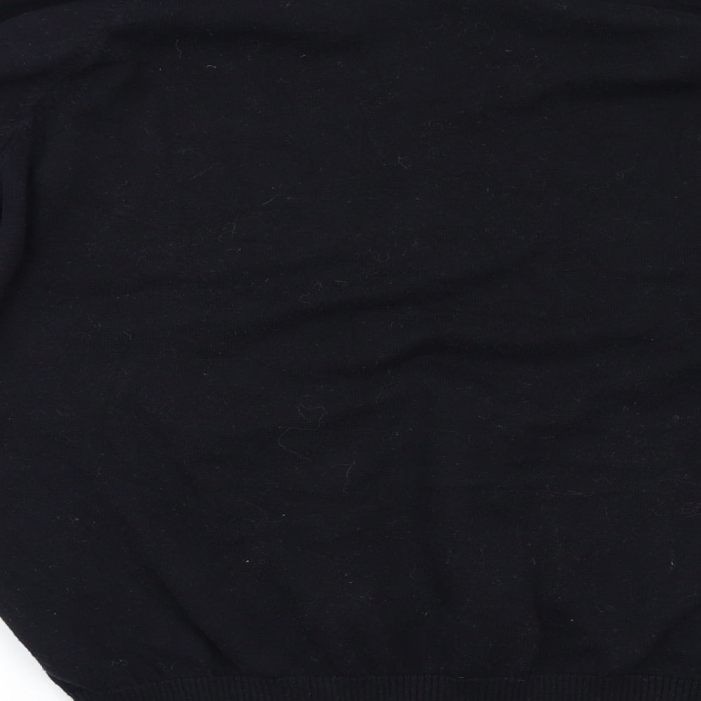 Ctrue Mens Black   Pullover Jumper Size L