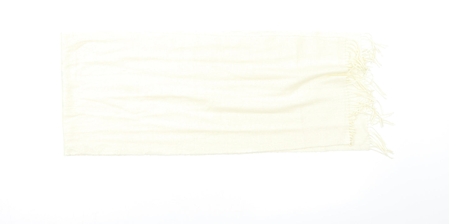 Preworn Womens White    Scarf
