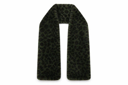 Preworn Womens Green Animal Print   Shawl/Wrap
