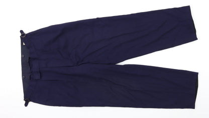 Preworn Womens Blue   Dress Pants Trousers Size M L26 in