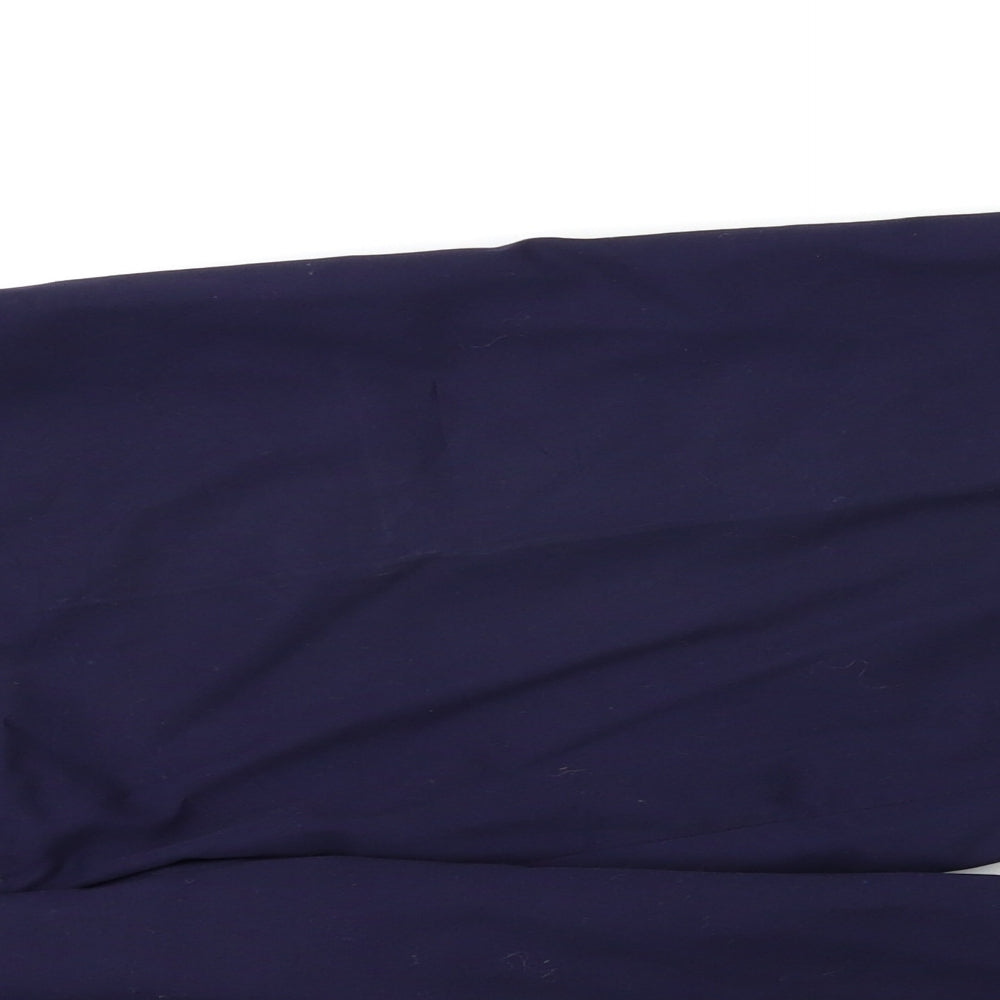 Preworn Womens Blue   Dress Pants Trousers Size M L26 in