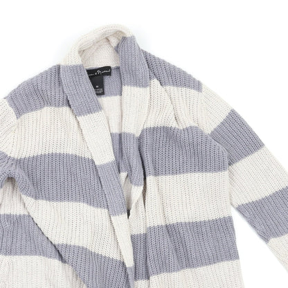 Marcel & madison Womens Multicoloured Striped  Cardigan Jumper Size M