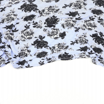 H&M Womens Multicoloured Floral  Shrug Jumper Size L