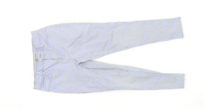 Primark Girls Blue Striped  Skinny Jeans Size 11-12 Years
