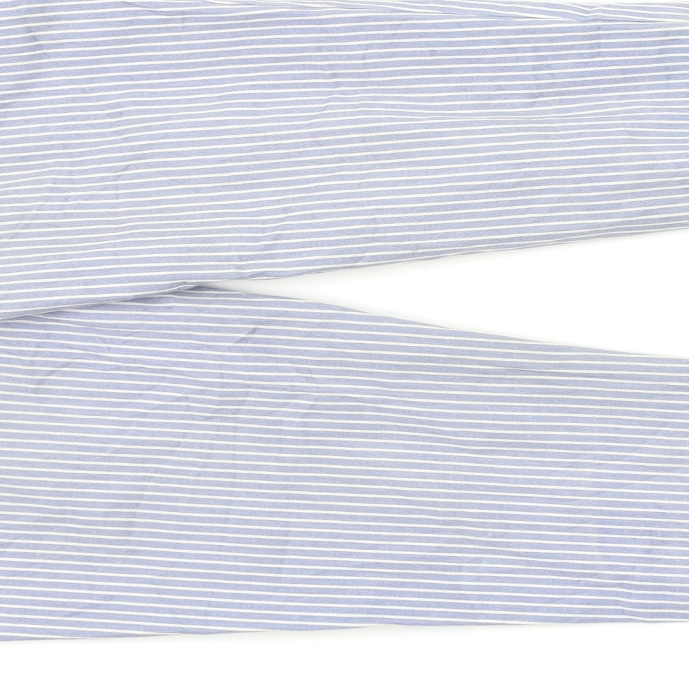Primark Girls Blue Striped  Skinny Jeans Size 11-12 Years