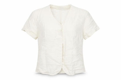 Womens UK Size 38 Verse White Basic Blouse