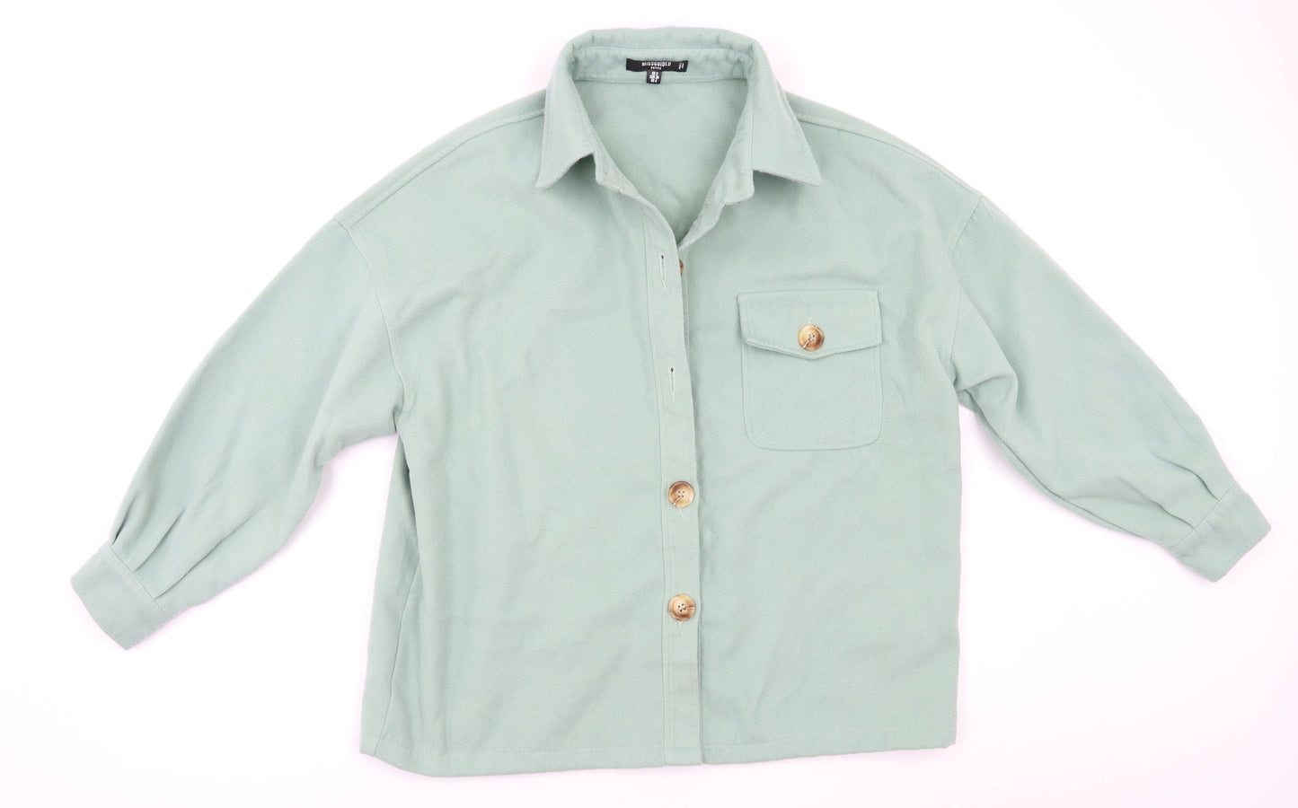 Womens UK Size 8 Missguided Green Jacket