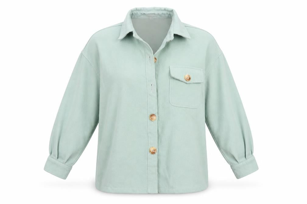 Womens UK Size 8 Missguided Green Jacket