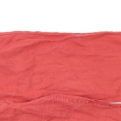 Womens UK Size XL Preworn Regular Fit Capri Red Trousers
