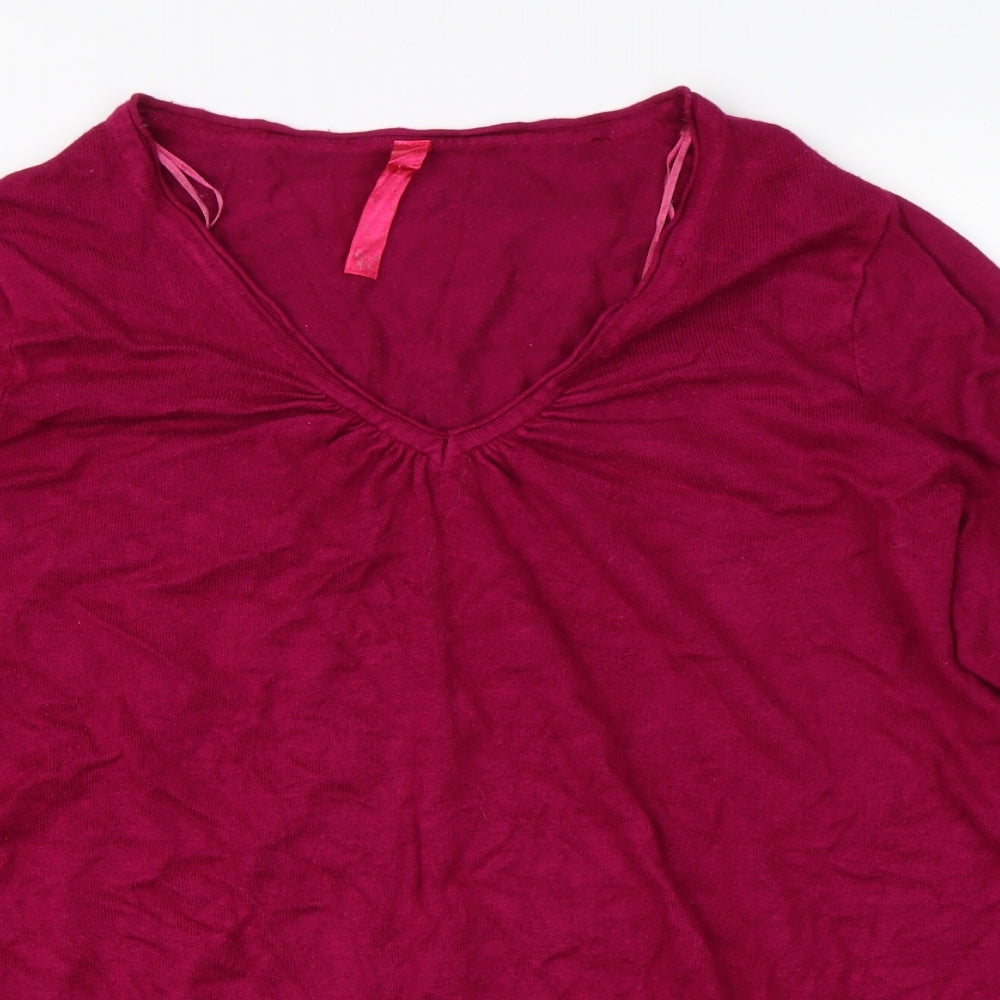 Preworn Womens Pink   Pullover Jumper Size 20
