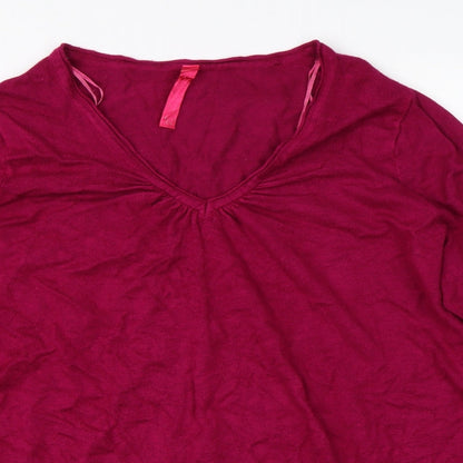 Preworn Womens Pink   Pullover Jumper Size 20