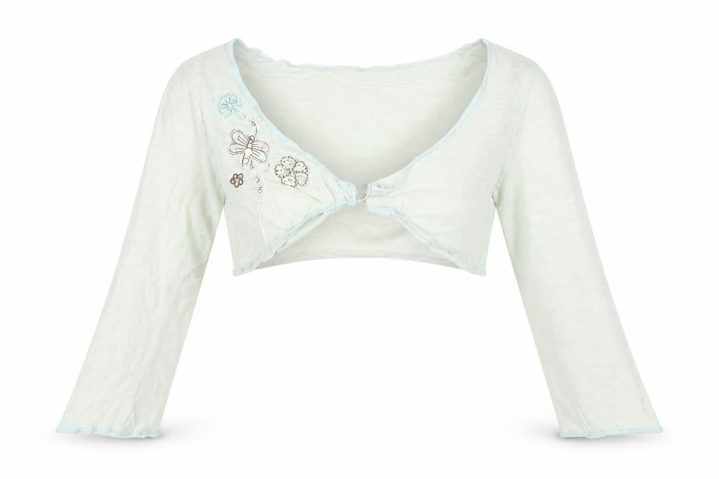 Next Girls Green   Shrug Jumper Size 2-3 Years