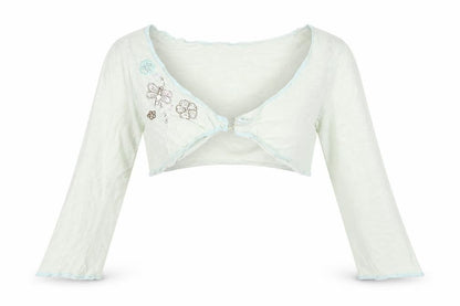 Next Girls Green   Shrug Jumper Size 2-3 Years
