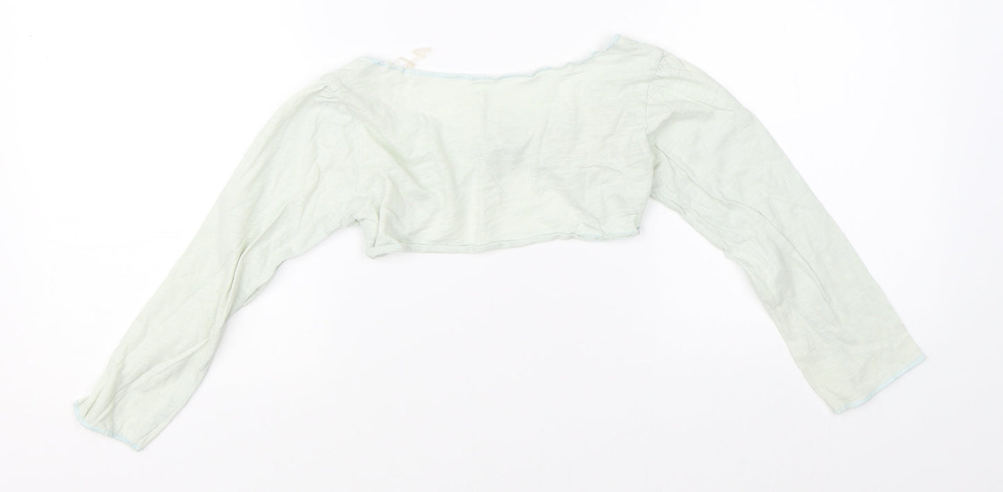 NEXT Girls Green   Shrug Jumper Size 2-3 Years