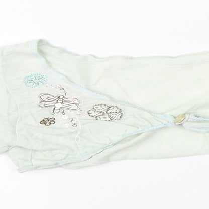 NEXT Girls Green   Shrug Jumper Size 2-3 Years