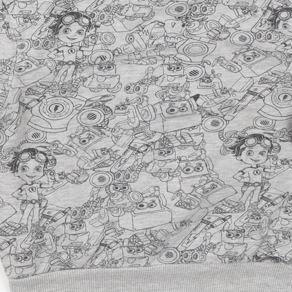 George Baby Grey   Pullover Jumper Size 12-18 Months  - Nickelodeon Rusty Rivets