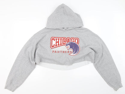 Chicago Panther Womens Grey   Shrug Jumper Size L