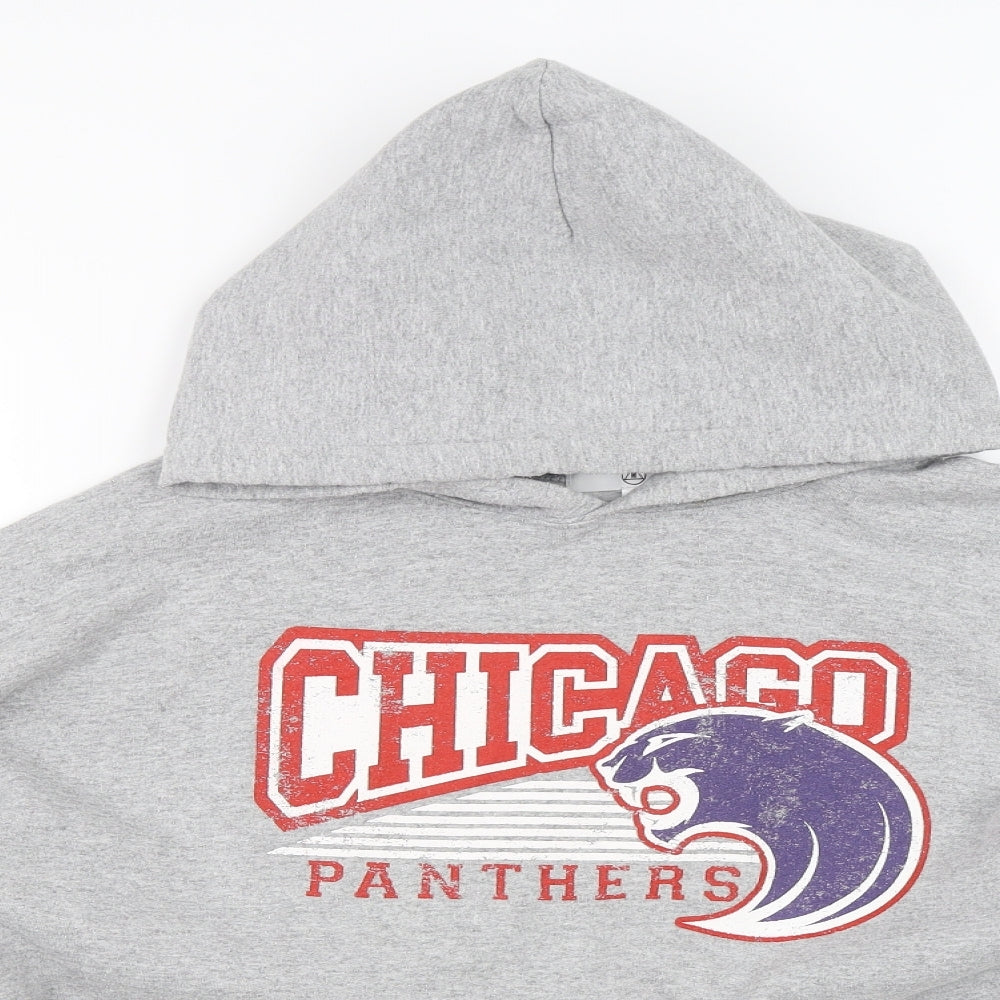 Chicago Panther Womens Grey   Shrug Jumper Size L