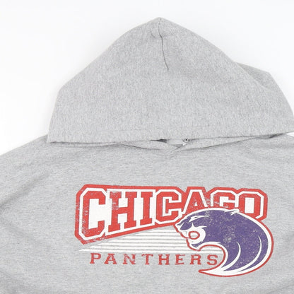 Chicago Panther Womens Grey   Shrug Jumper Size L