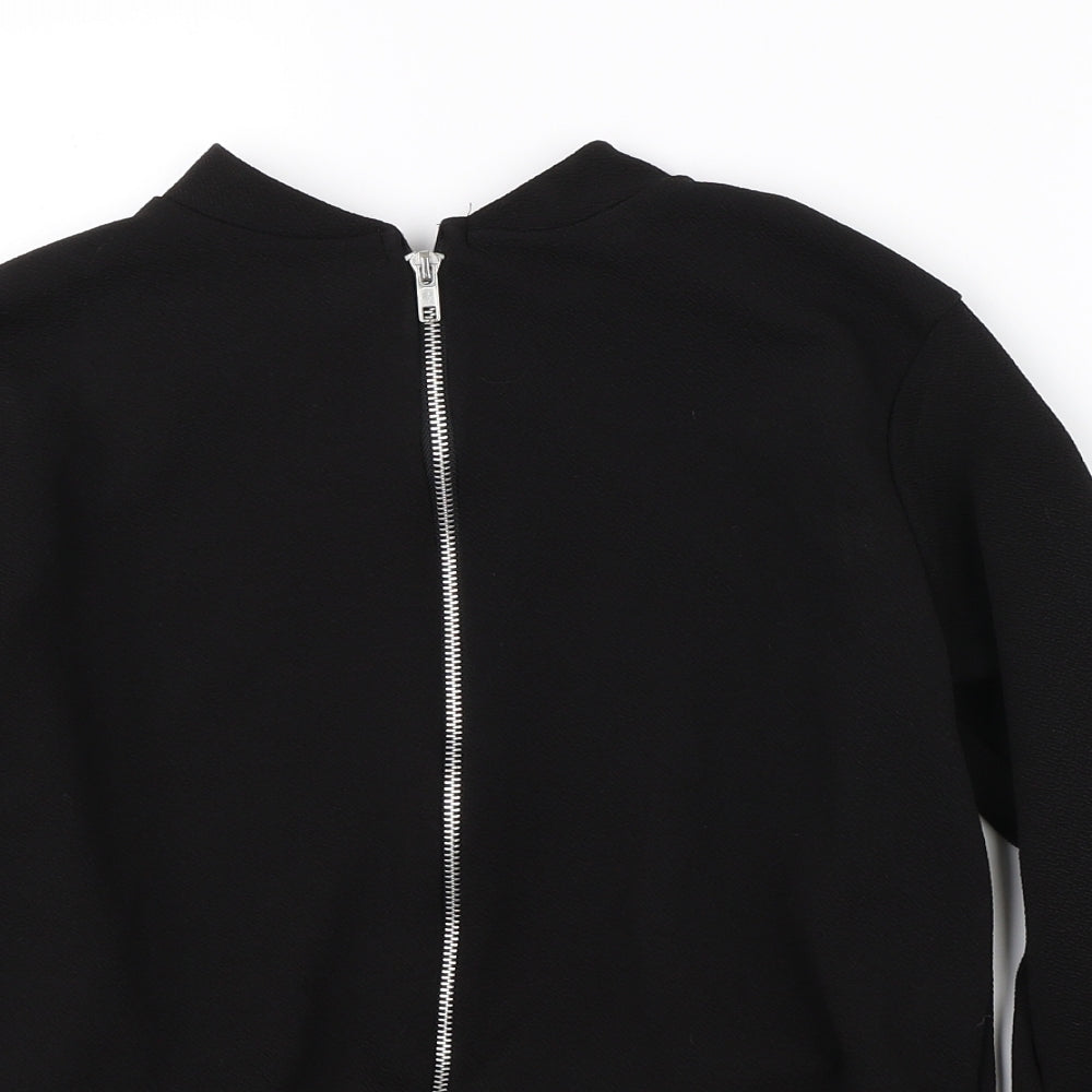 Womens UK Size 8 Boohoo Black Jacket