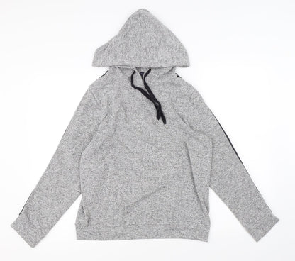 Marks & Spencer Womens Grey   Pullover Hoodie Size 8