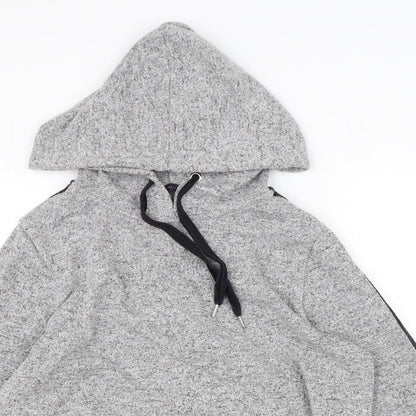 Marks & Spencer Womens Grey   Pullover Hoodie Size 8