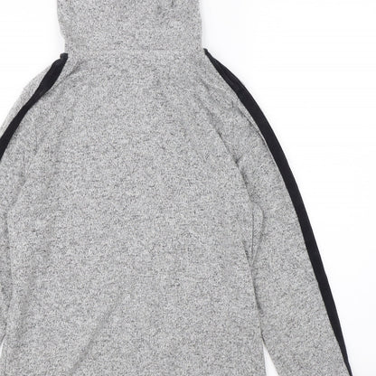 Marks & Spencer Womens Grey   Pullover Hoodie Size 8