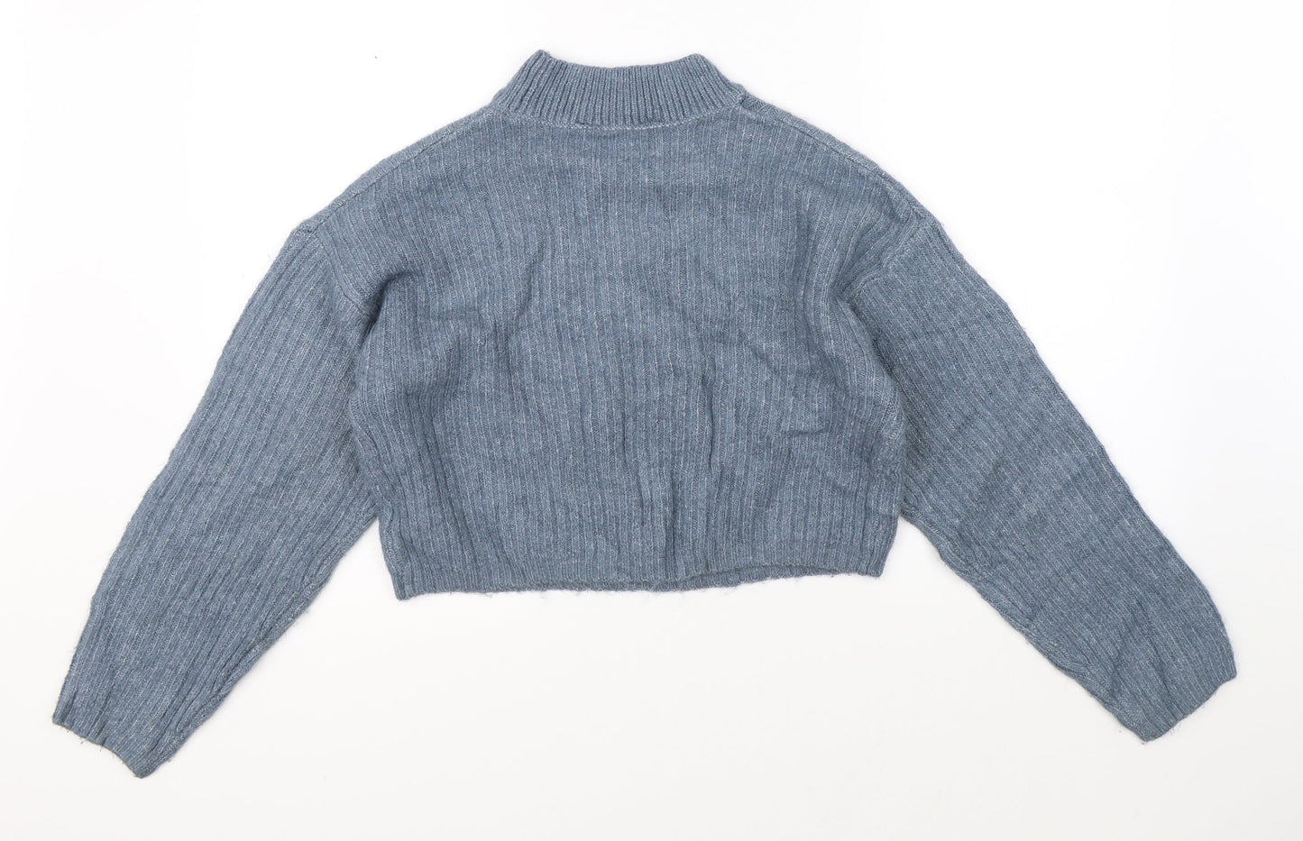 New Look Girls Blue  Knit Shrug Jumper Size 12-13 Years