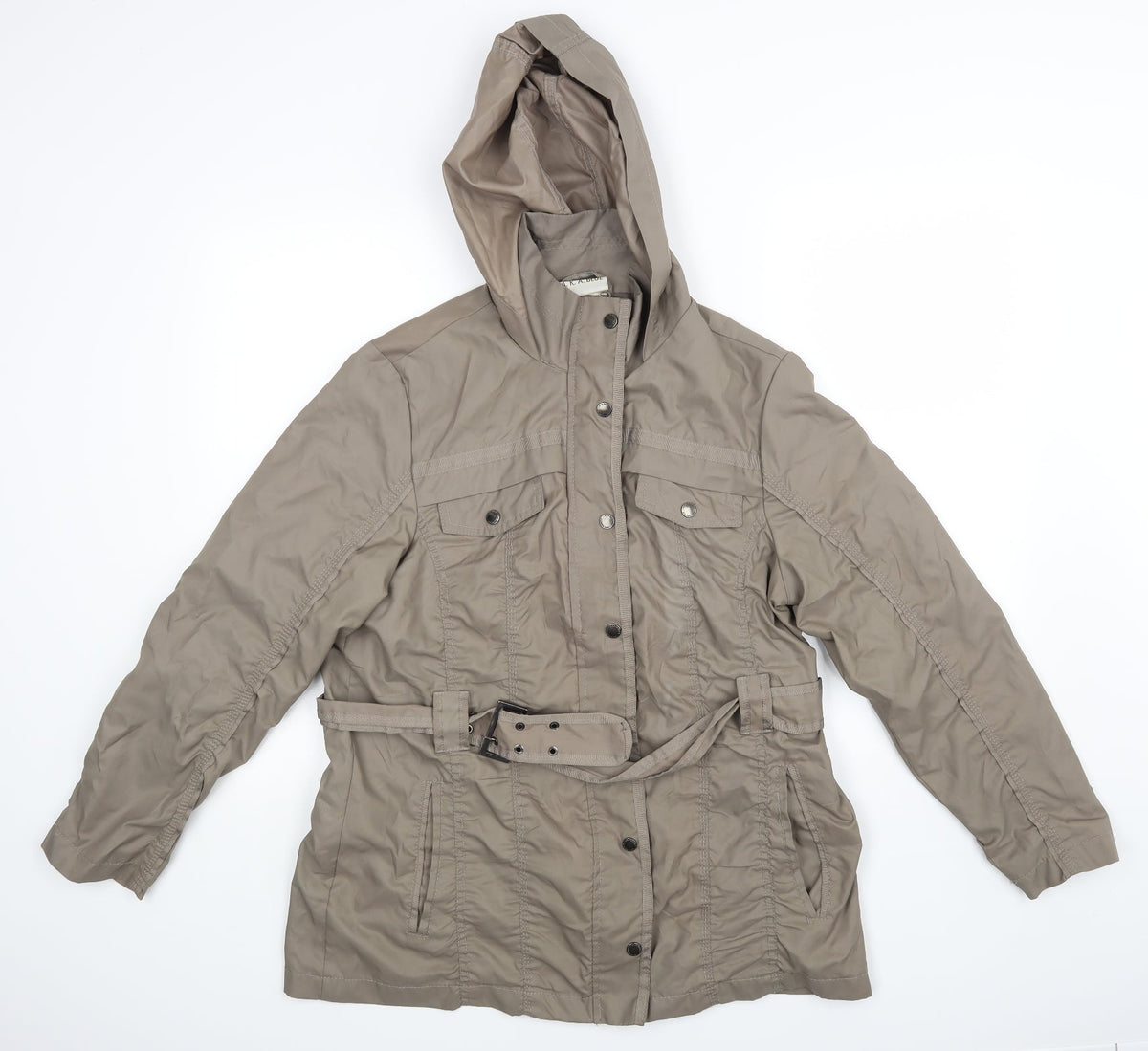 AKA Blue Womens Green   Jacket Coat