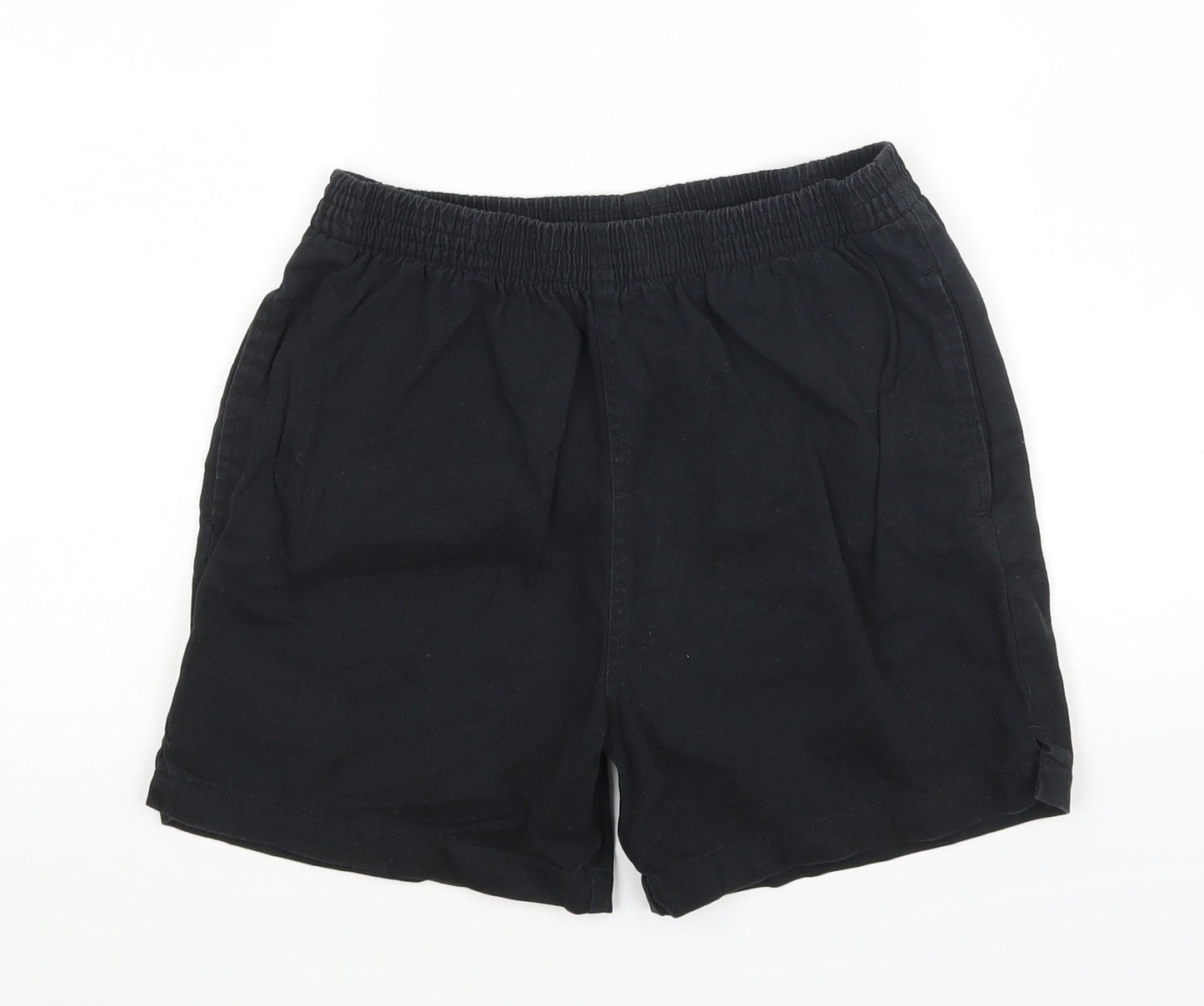 George Boys Black   Sweat Shorts Size 9-10 Years
