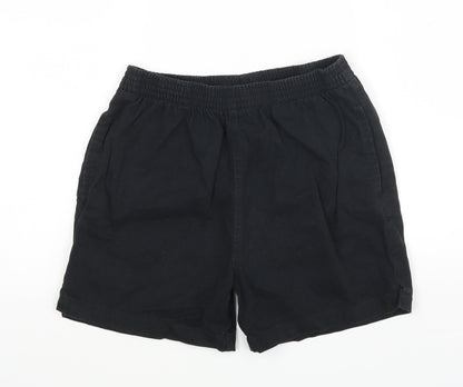 George Boys Black   Sweat Shorts Size 9-10 Years
