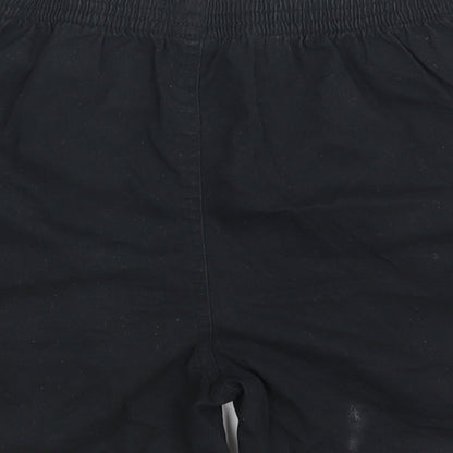 George Boys Black   Sweat Shorts Size 9-10 Years