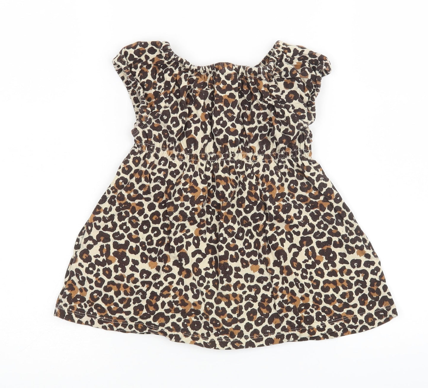 H&M Baby Brown Animal Print  A-Line  Size 12-18 Months