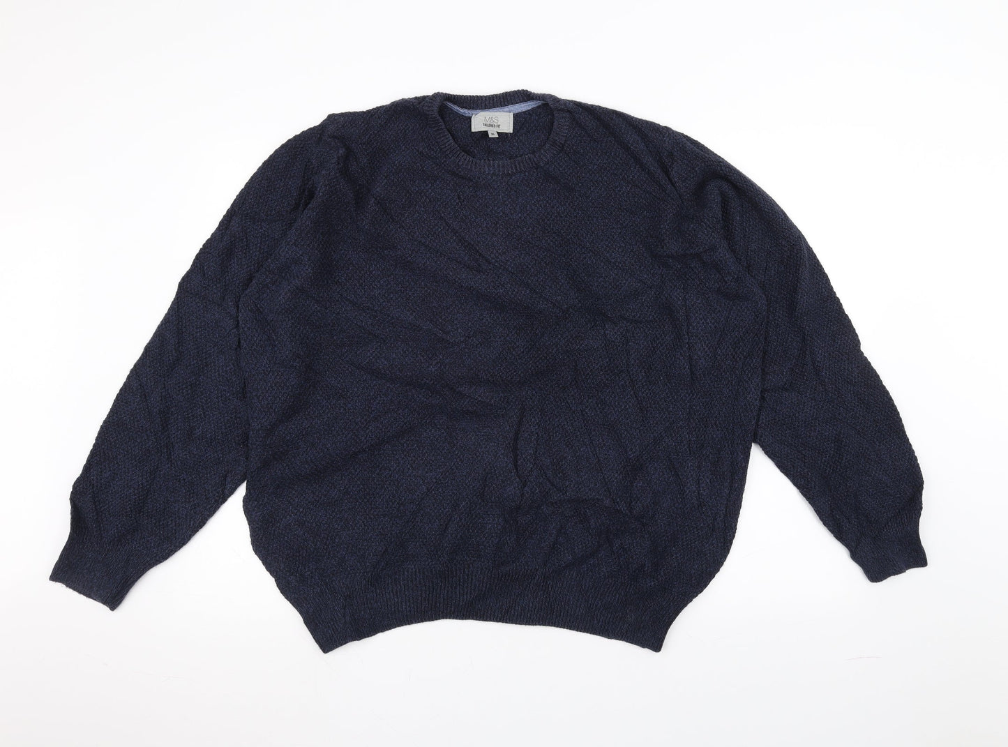 Marks and Spencer Womens Blue   Pullover Jumper Size XL