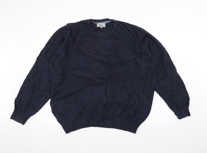 Marks and Spencer Womens Blue   Pullover Jumper Size XL