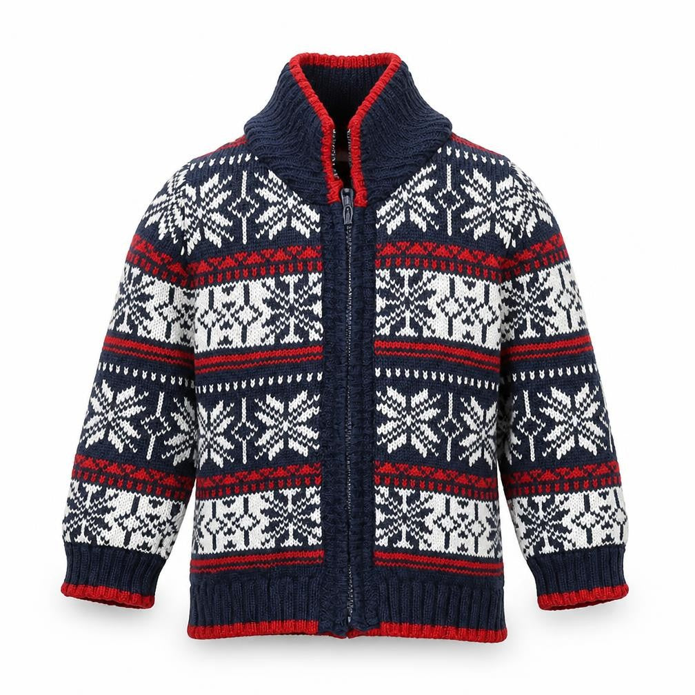 Front view of Mothercare Baby Blue Jacket, size 24, Months
