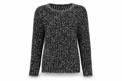 Marks & Spencer Womens Black  Knit Pullover Jumper Size 12