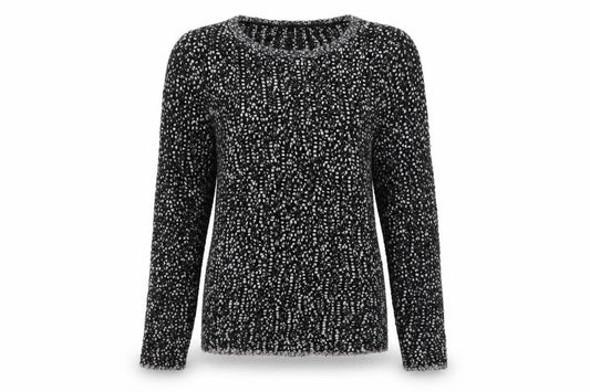 Marks & Spencer Womens Black  Knit Pullover Jumper Size 12