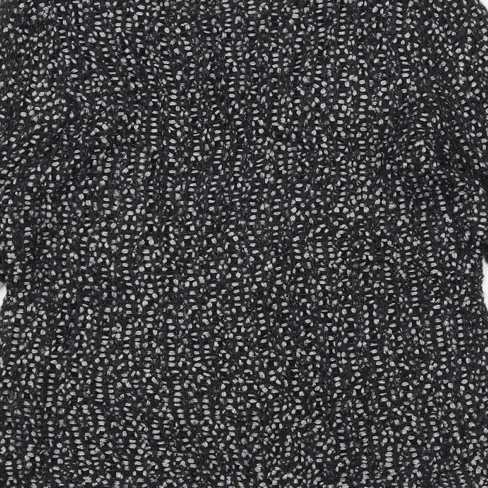Marks & Spencer Womens Black  Knit Pullover Jumper Size 12
