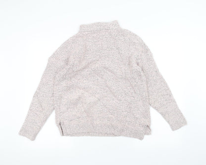 Marks and Spencer Womens Pink  Knit Pullover Jumper Size S