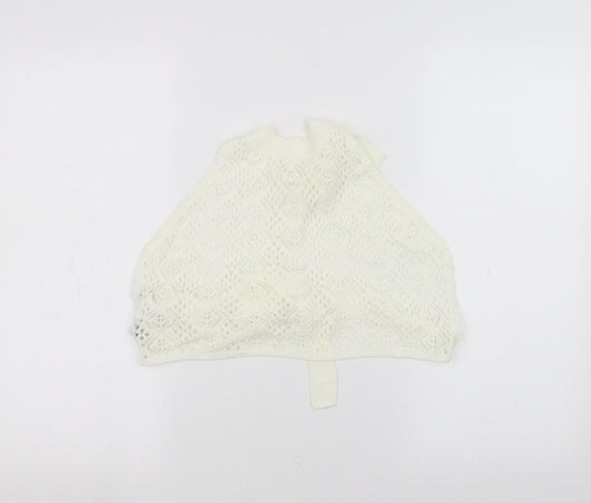 Nasty Gal Womens White   Basic T-Shirt Size 6