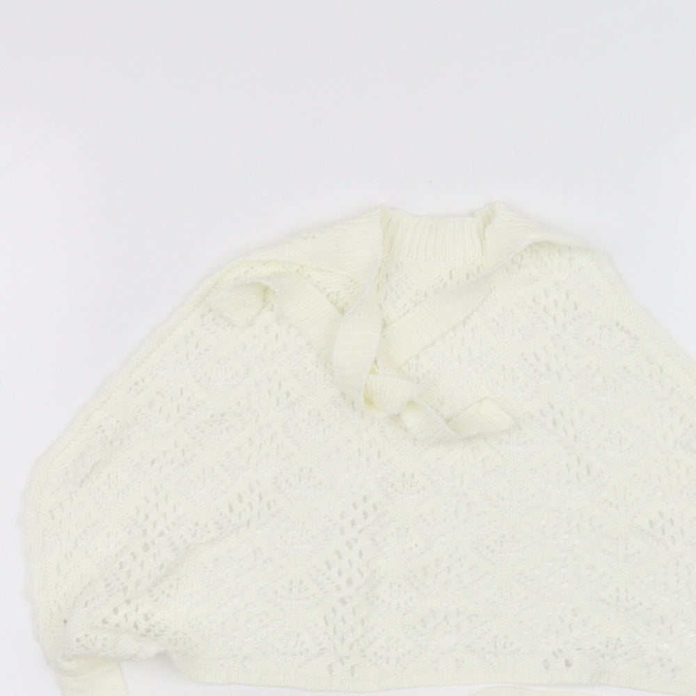 Nasty Gal Womens White   Basic T-Shirt Size 6