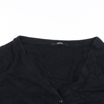 Marks and Spencer Womens Blue   Cardigan Jumper Size 12