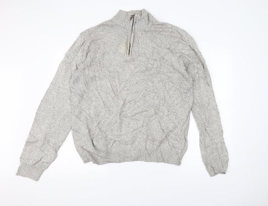 Cedar Wood State Mens Grey   Pullover Jumper Size XL