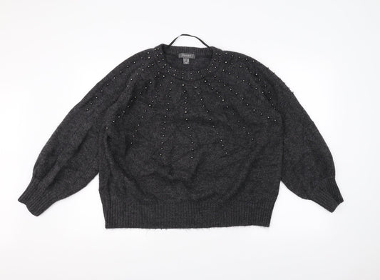 Primark Womens Black   Pullover Jumper Size L