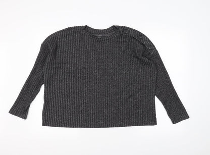 Primark Womens Black   Pullover Jumper Size L