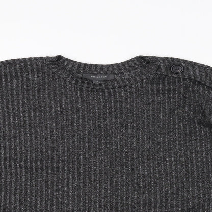 Primark Womens Black   Pullover Jumper Size L