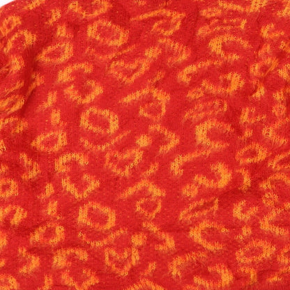 PRETTYLITTLETHING Womens Red   Pullover Jumper Size M